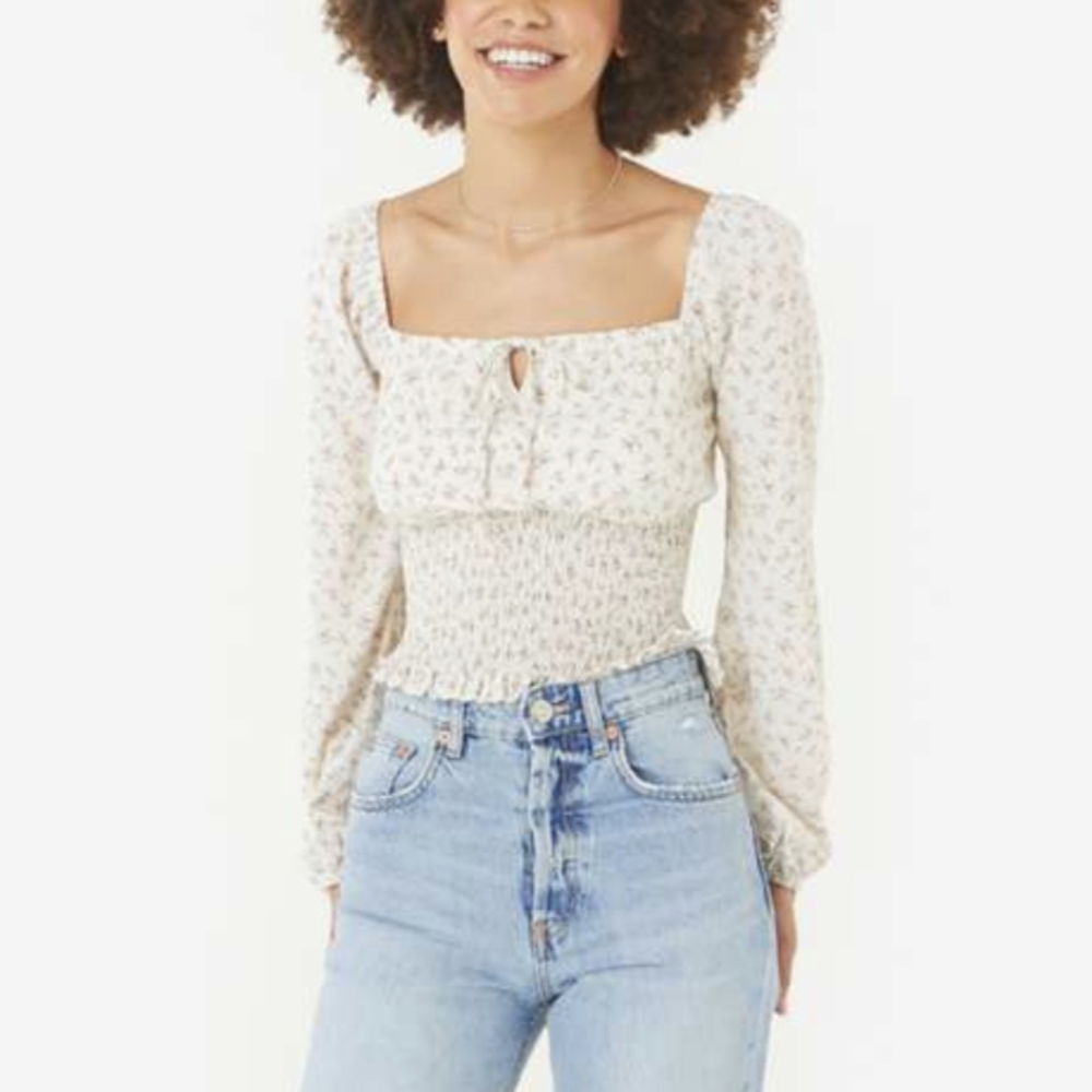 Smocked Penelope Blouse